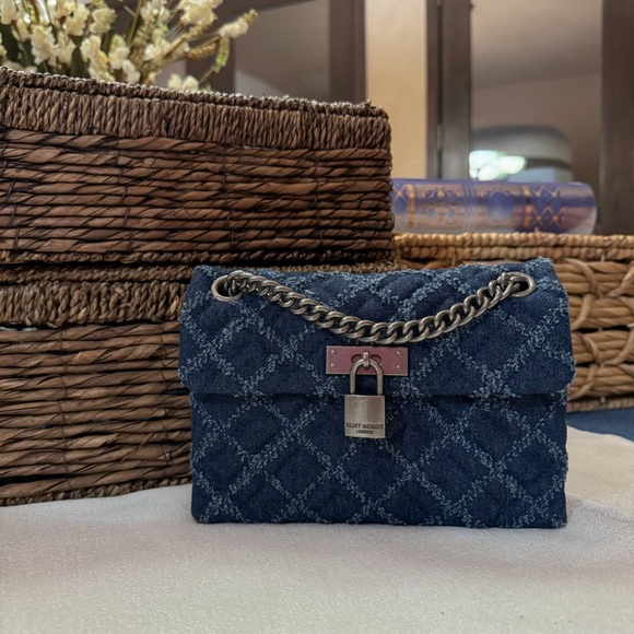 Kurt Geiger London Mini Brixton Lock Shoulder Bag NWOT - Picture 7 of 15